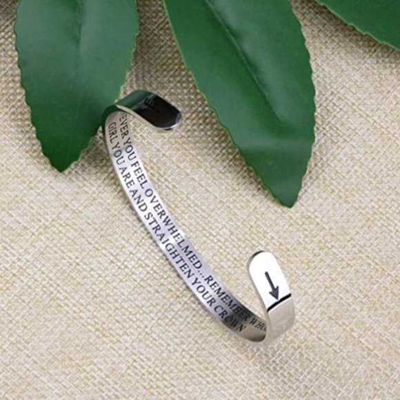 Joycuff Motivational Bracelet- Whenever you feel overwhelmed.. - Picture 2 of 3